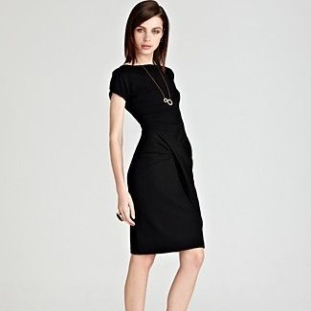Diane Von Furstenberg Rika Black Dress 8